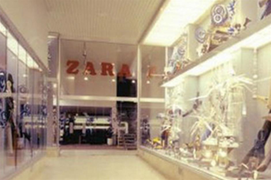 The first Zara store
